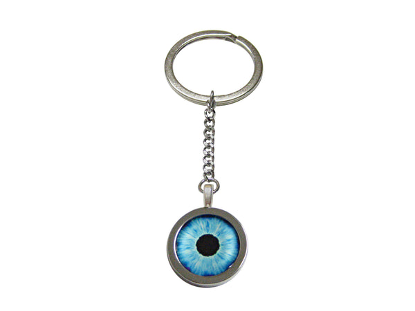 Blue Eye Design Pendant Keychain
