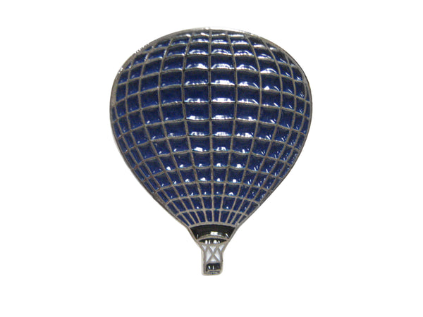 Blue Hot Air Balloon Adjustable Size Fashion Ring