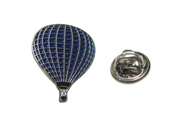 Blue Hot Air Balloon Lapel Pin