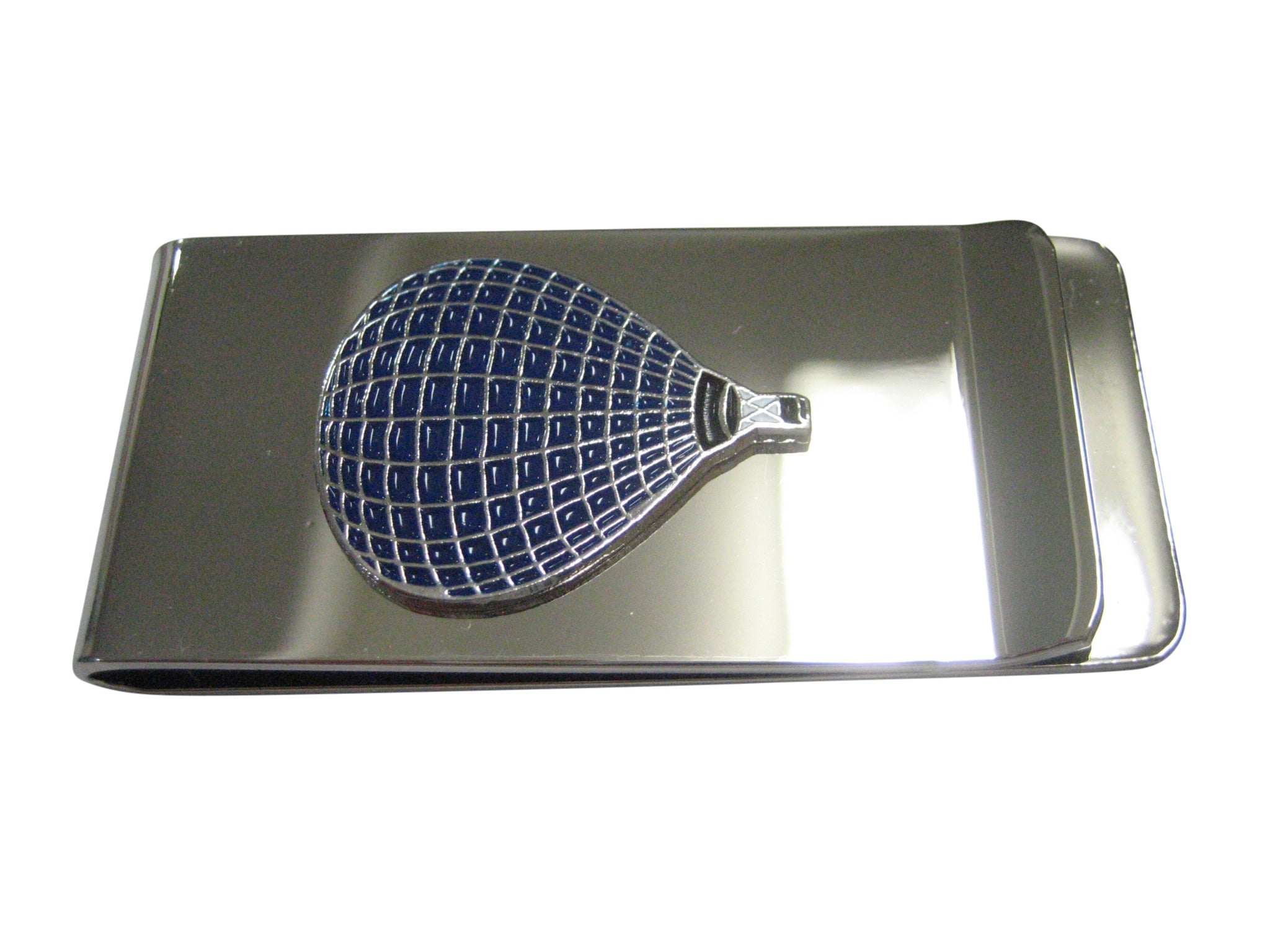 Blue Hot Air Balloon Money Clip
