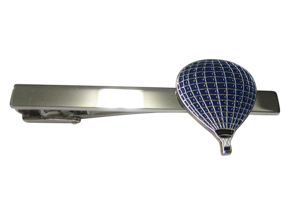 Blue Hot Air Balloon Square Tie Clip