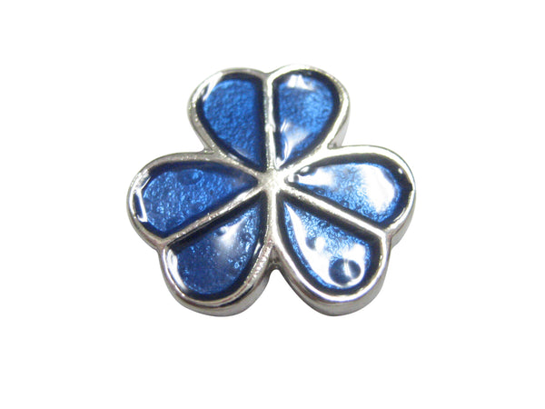 Blue Shamrock Clover Magnet