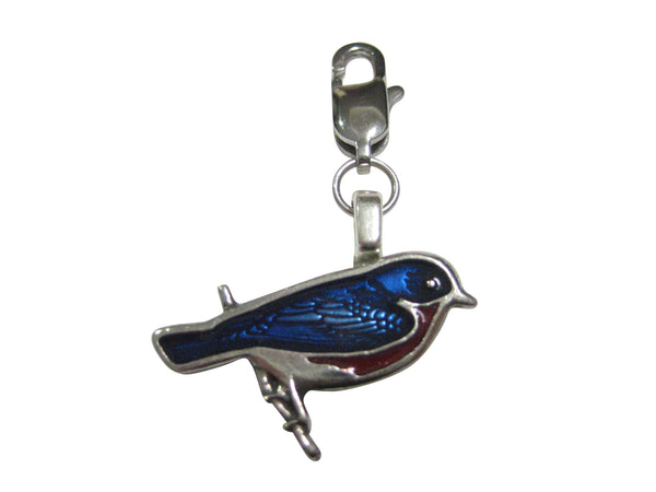 Bluebird Pendant Zipper Pull Charm