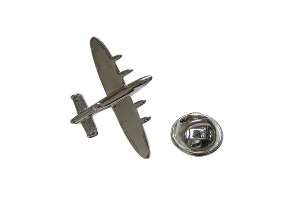 Bomber Plane Lapel Pin