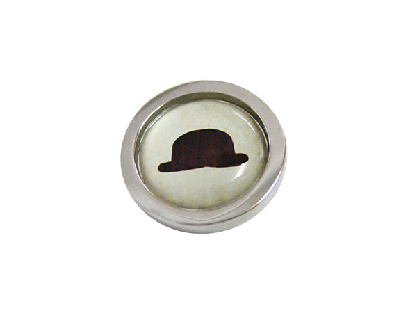 Bordered Bowler Hat Magnet