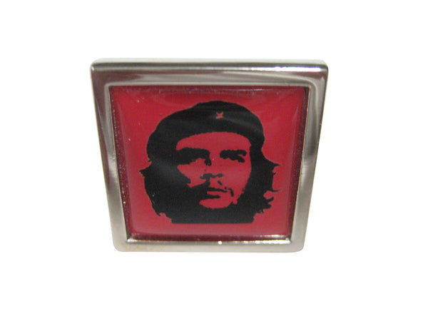 Bordered Che Guevara Adjustable Size Fashion Ring