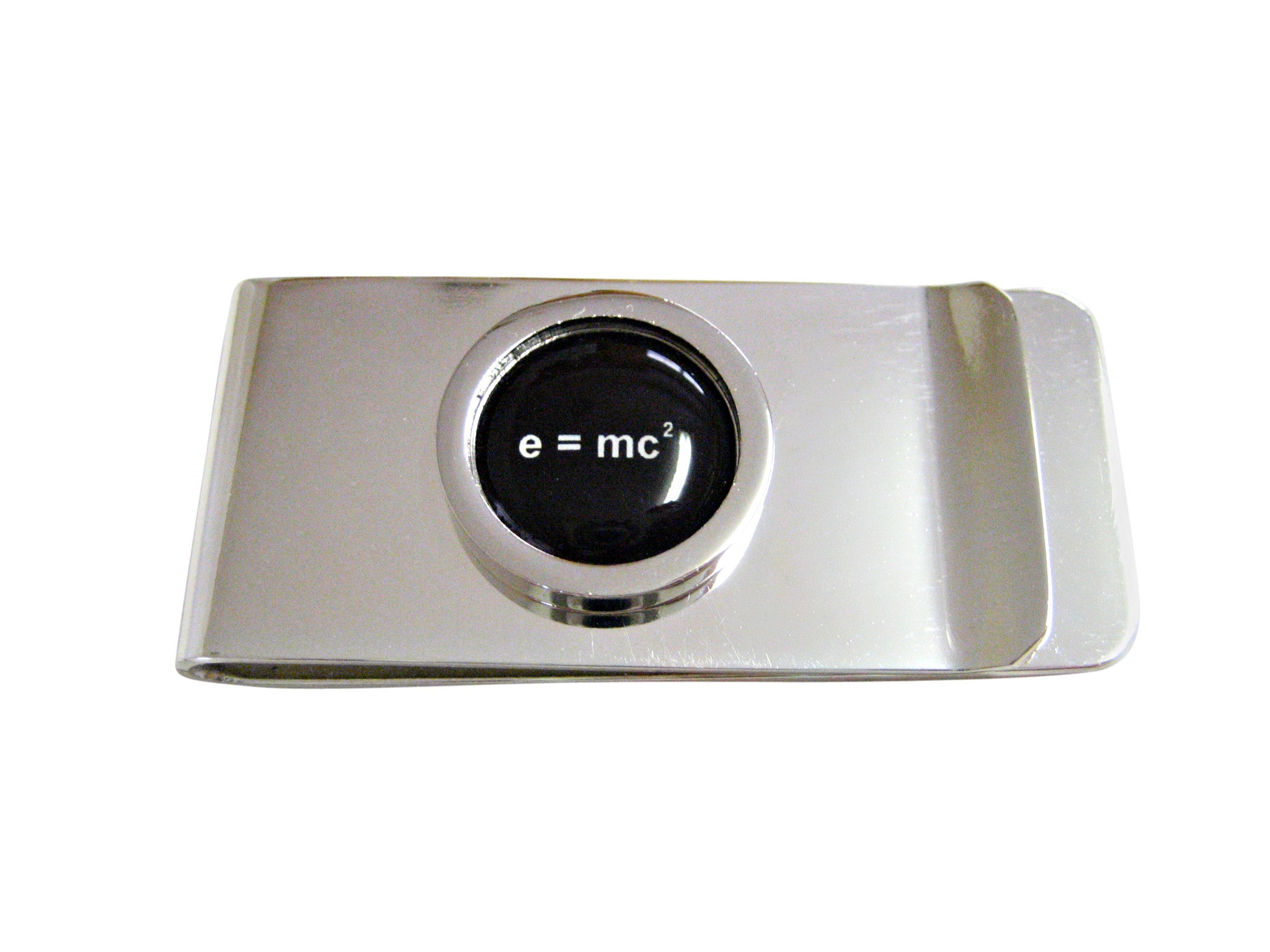 Bordered EMC2 Einstein Money Clip