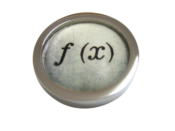 Bordered Mathematical Function of X Pendant Magnet