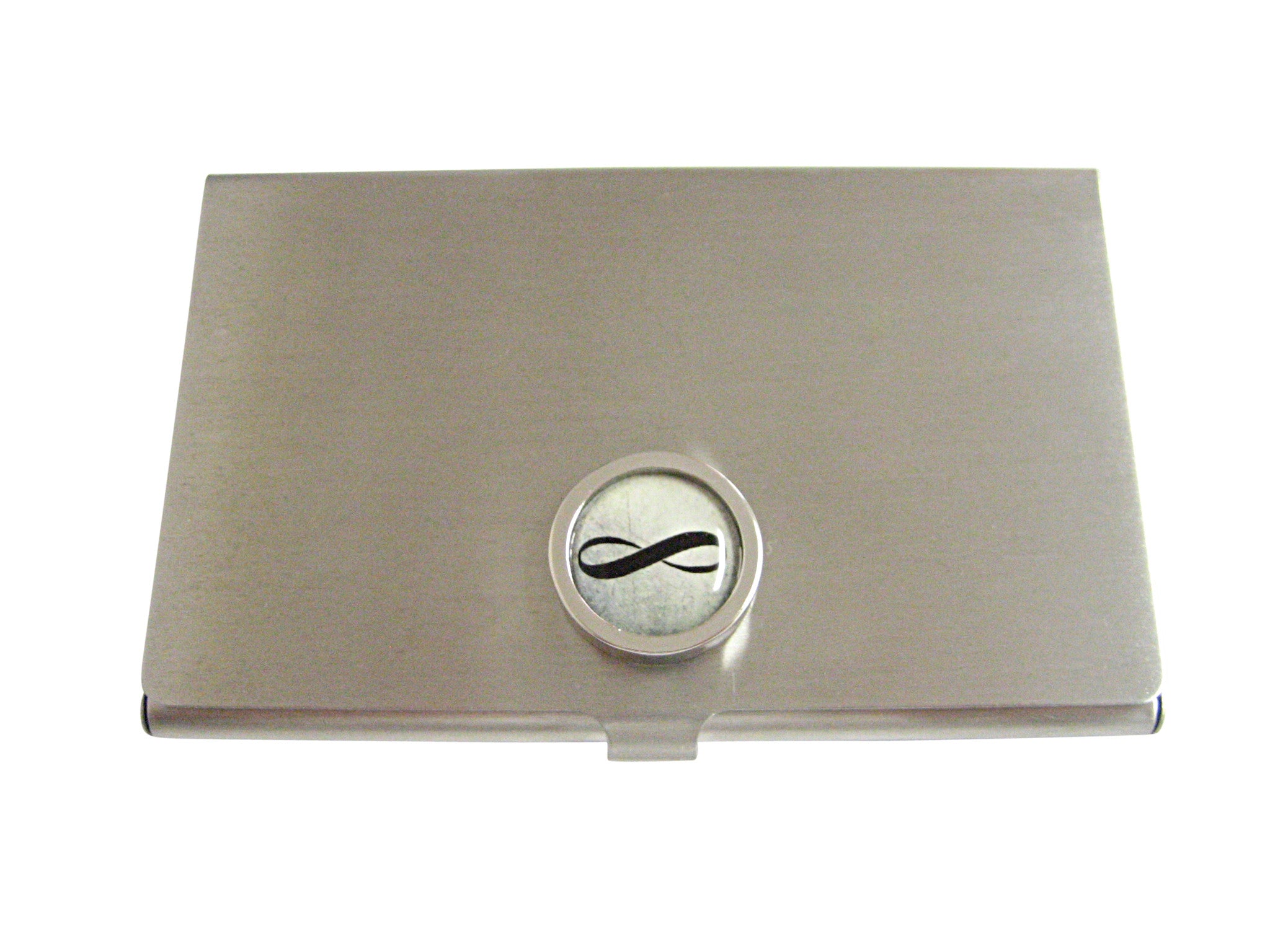Bordered Mathematical Infinity Google Googol Symbol Pendant Business Card Holder