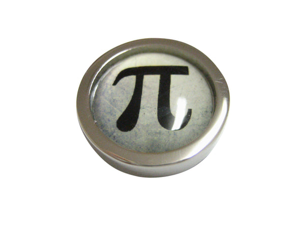 Bordered Mathematical Pi Symbol Magnet