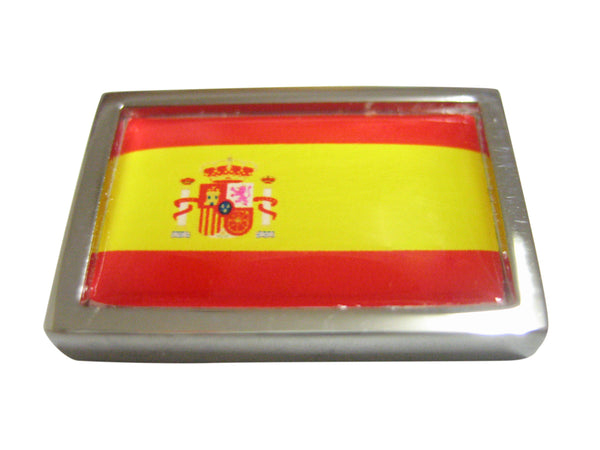 Bordered Spain Flag Magnet