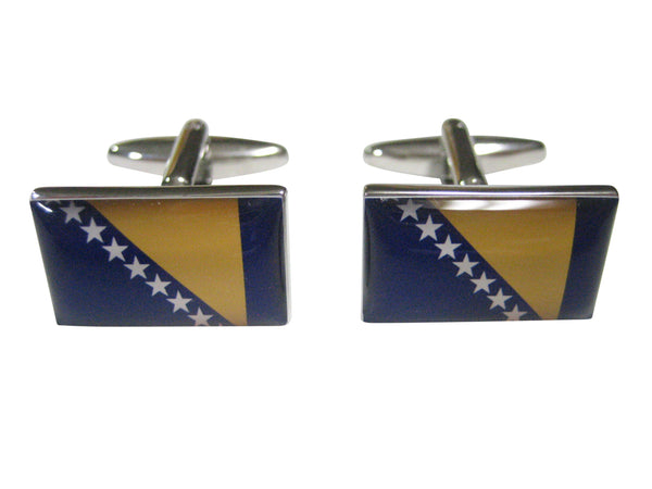 Bosnia and Herzegovina Flag Cufflinks