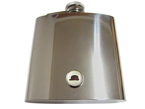 Bowler Hat 6 Oz. Stainless Steel Flask