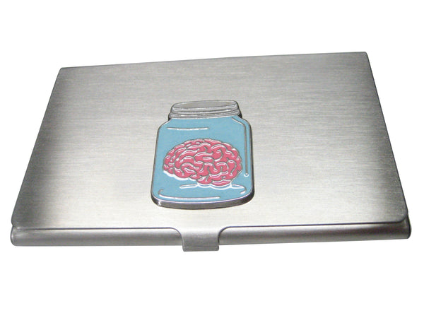 Brain In A Jar Business Card Holder