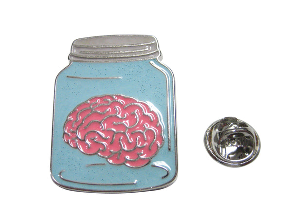 Brain In A Jar Lapel Pin