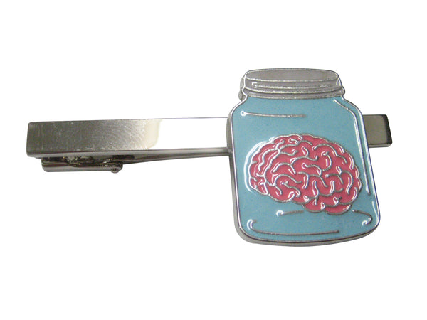 Brain In A Jar Tie Clip