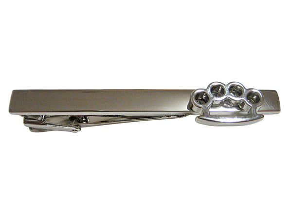 Brass Knuckle Square Tie Clip