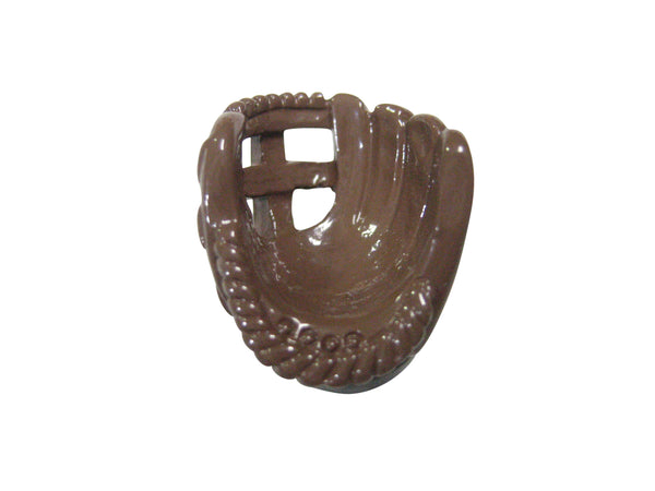 Brown Toned Baseball Glove Magnet