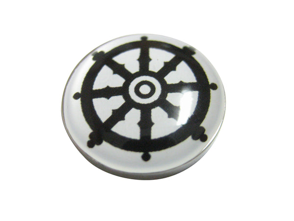 Buddhist Wheel of Dharma Design Magnet