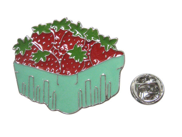 Bunch of Strawberry Fruit Lapel Pin