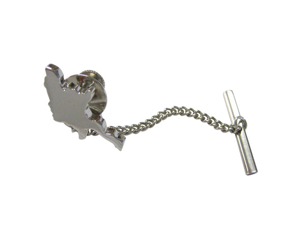 Burma Map Shape Tie Tack