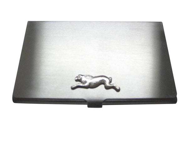 Business Card Holder with Rabbit Pendant
