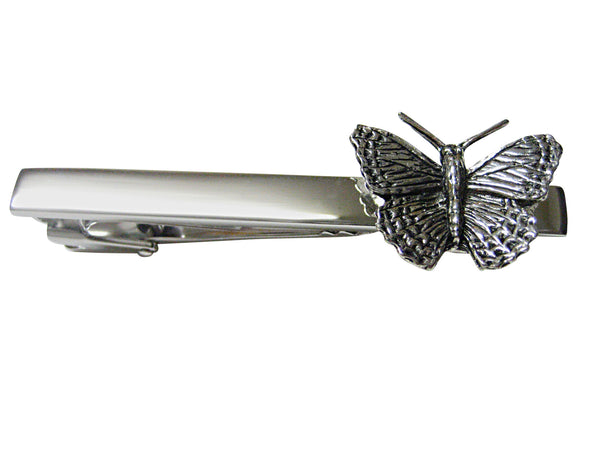 Butterfly Insect Square Tie Clip