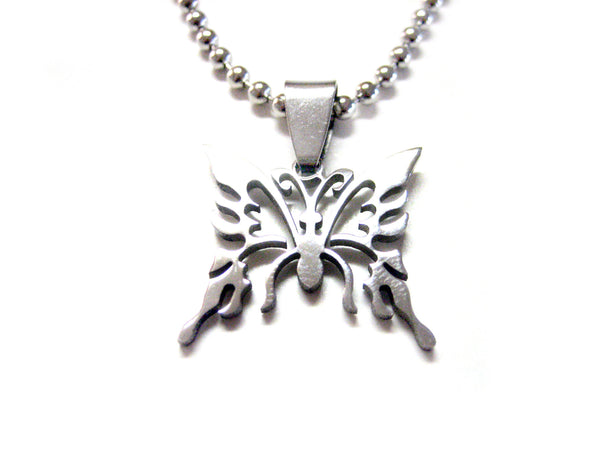 Butterfly Metal Cut Out Necklace