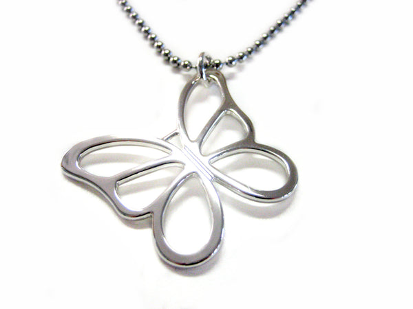 Butterfly Cut Out Necklace