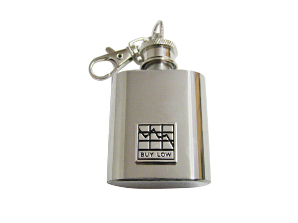 Buy Low Investment 1 Oz. Stainless Steel Key Chain Flask
