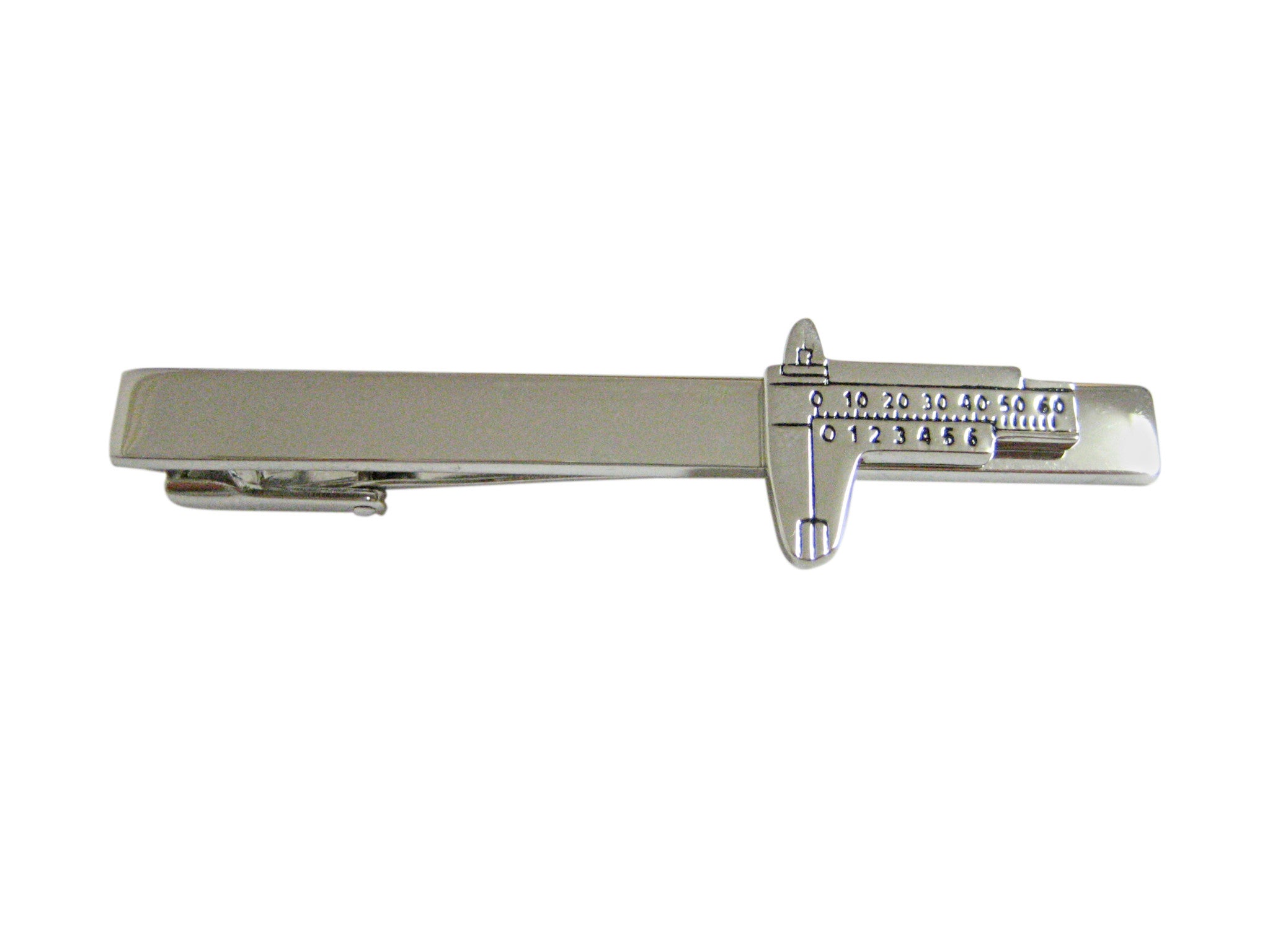 Caliper Measuring Tool Square Tie Clip