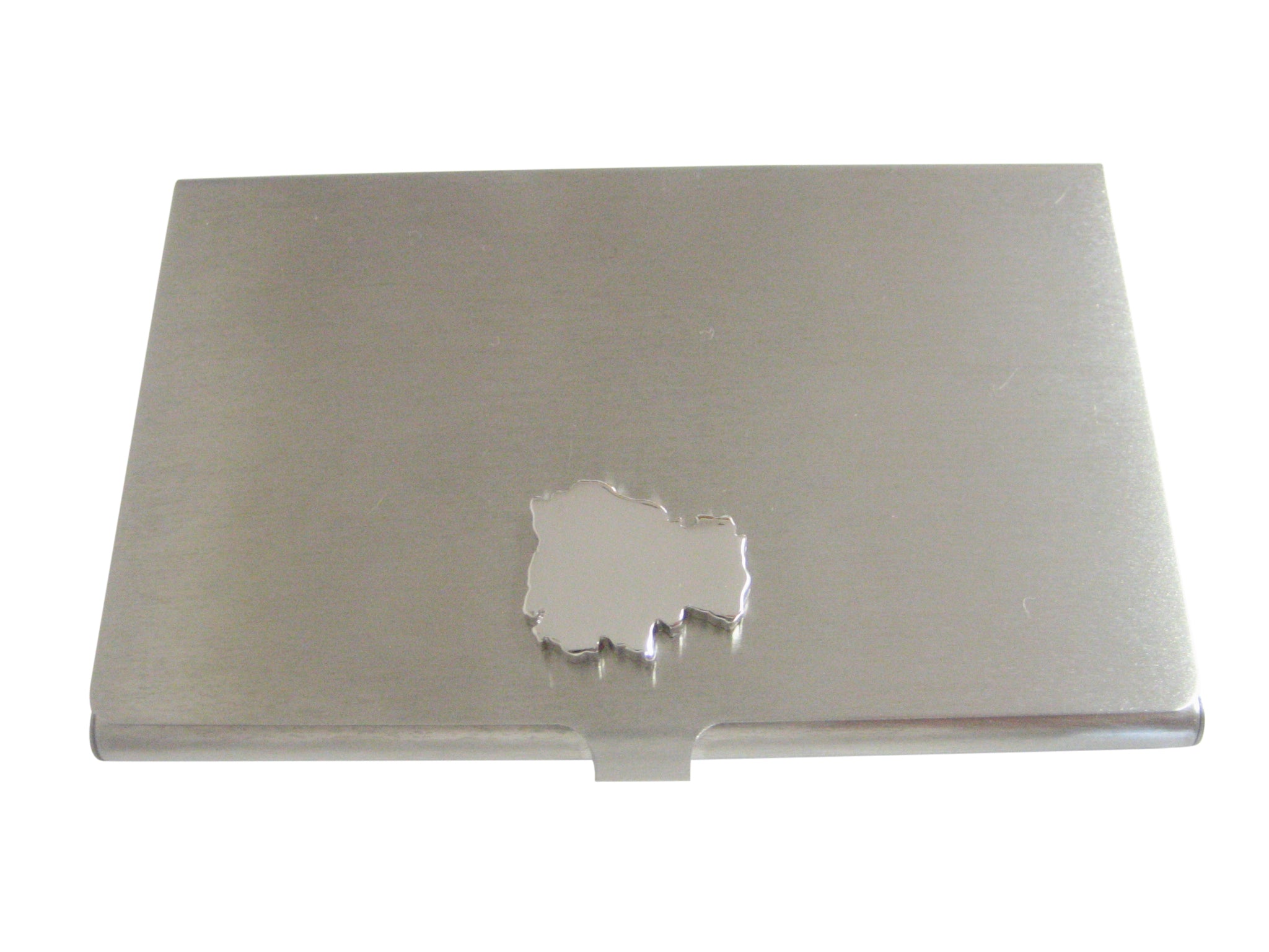 Cambodia Map Shape Business Card Holder