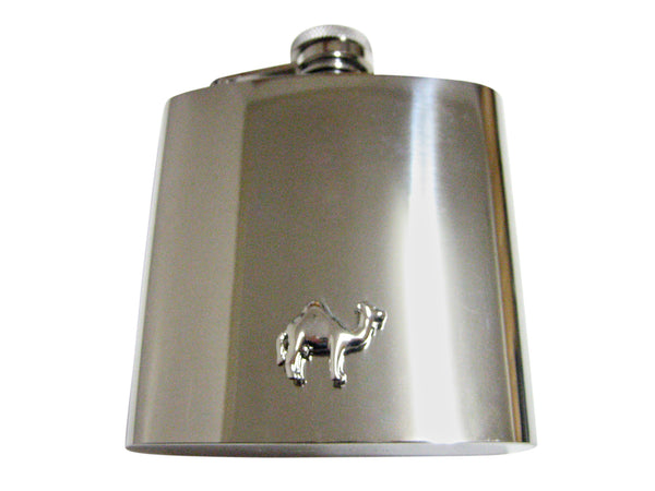 Camel 6 Oz. Stainless Steel Flask