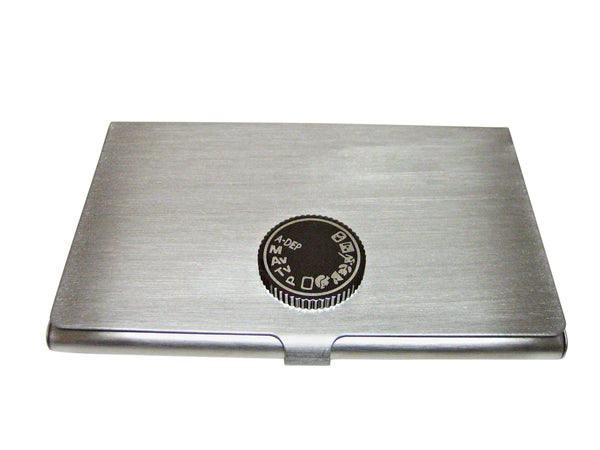 Camera Dial Business Card Holder