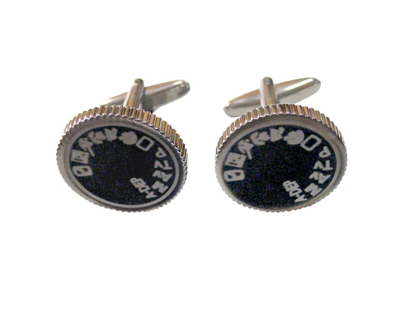 Camera Dial Cufflinks