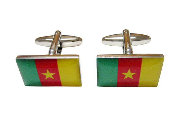 Cameroon Flag Cufflinks