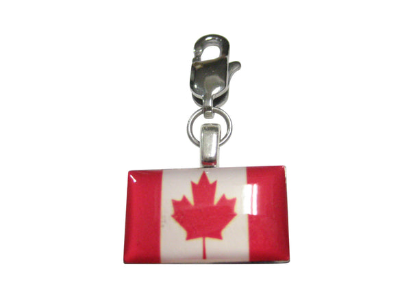 Canada Flag Pendant Zipper Pull Charm