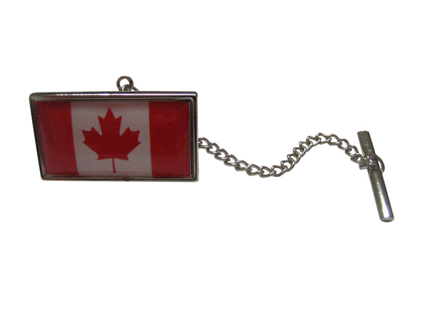Canada Flag Design Tie Tack