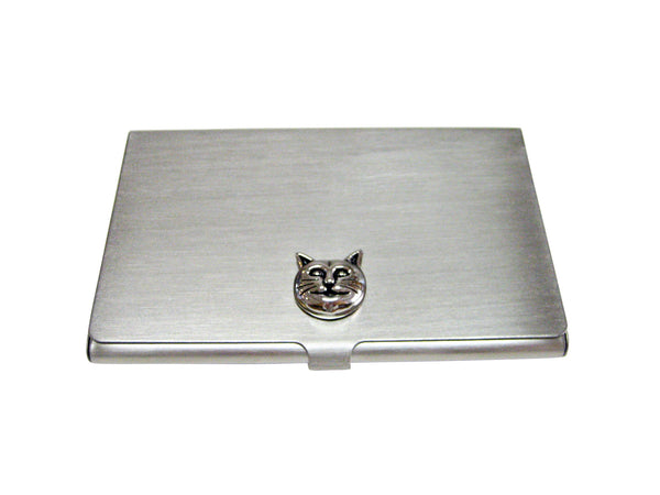 Cat Head Business Card Holder