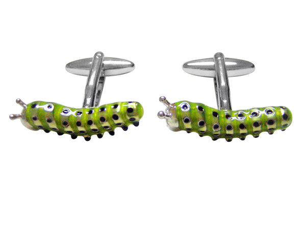 Caterpillar Insect Cufflinks