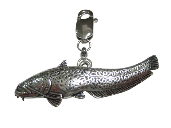 Catfish Pendant Zipper Pull Charm
