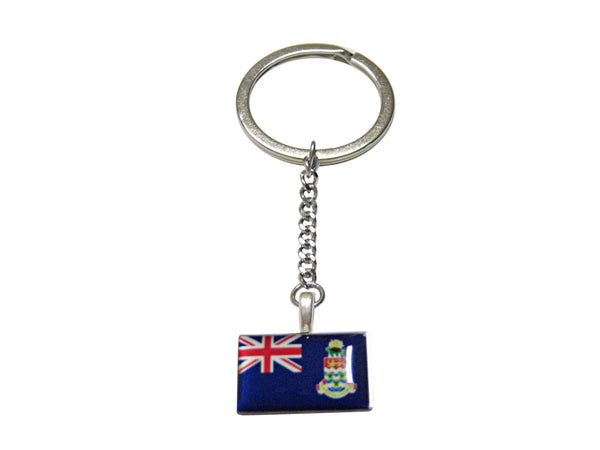Cayman Islands Flag Pendant Keychain