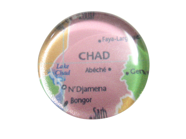 Chad Map Pendant Magnet