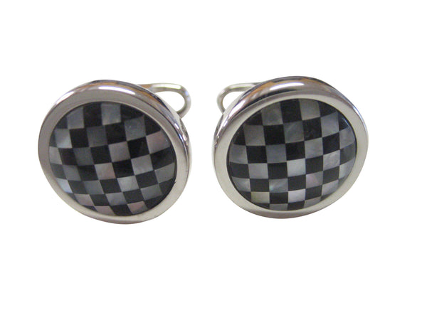 Checkered Design Cufflinks