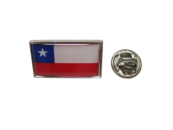 Chile Flag Lapel Pin