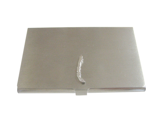Chile Map Shape Business Card Holder