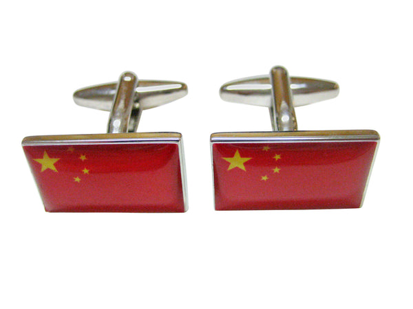 China Flag Cufflinks