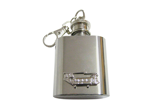 Chinook Helicopter Airforce 1 Oz. Stainless Steel Key Chain Flask