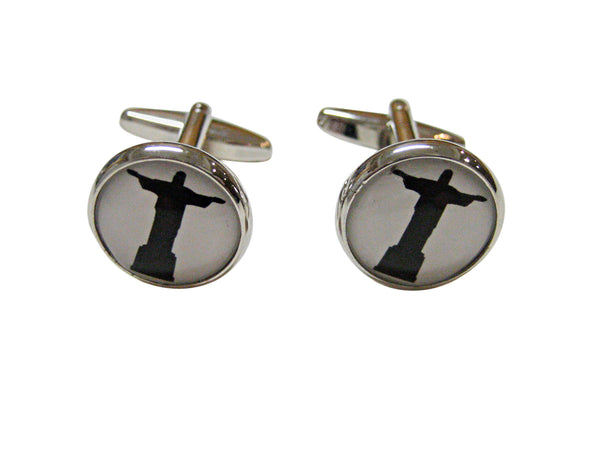Christ The Redeemer Rio Statue Cufflinks