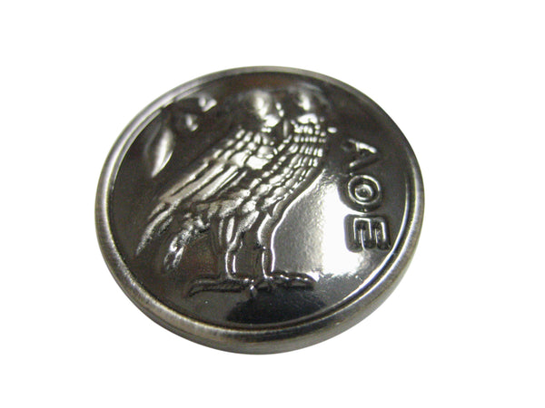 Circular Owl of Athena Pendant Magnet